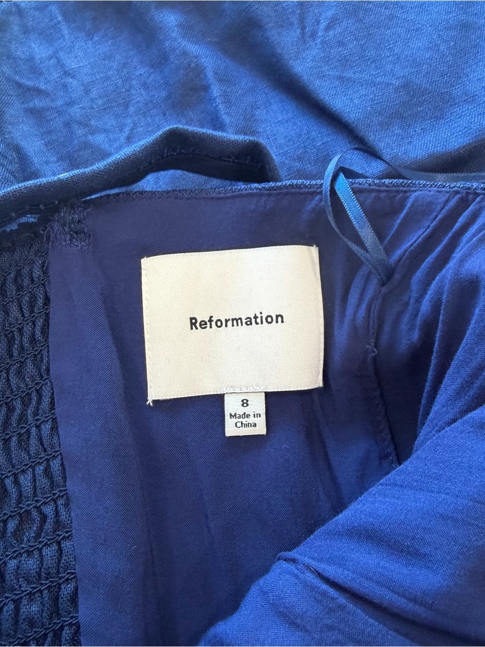 Reformation Everett Linen Dress - Picture 4 of 5